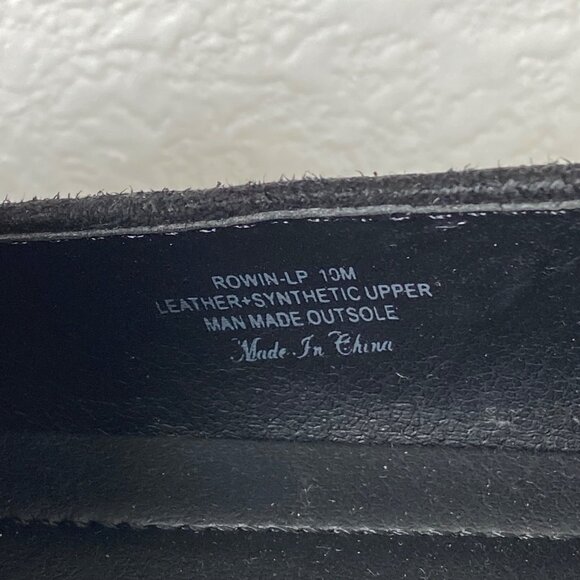 Donald J. Pliner Rowin Chunky Platform Leather Loafers Black Leopard 10 - Picture 8 of 8